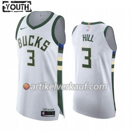 NBA Milwaukee Bucks Trikot George Hill 3 Nike 2019-2020 Association Edition Swingman - Kinder